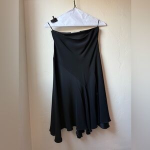 Prada Asymmetrical Black Skirt